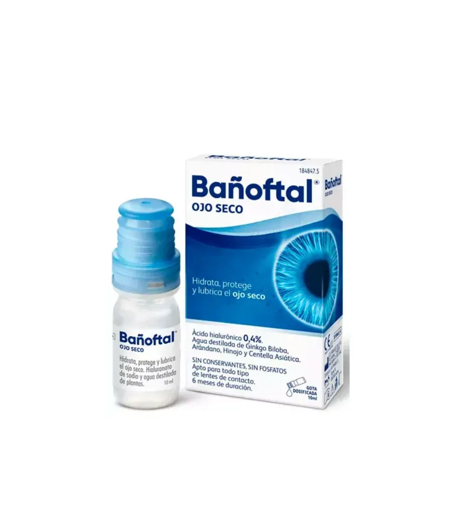 BAÑOFTAL MULTIDOSIS OJO SECO 0.4% 10 ML