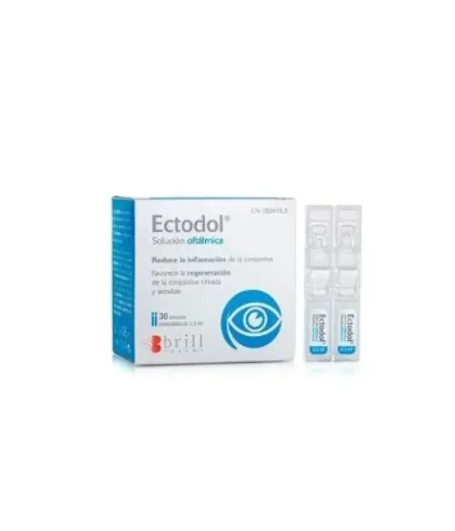 ECTODOL SOLUCION OFTALMICA  30 MONODOSIS 0,5 ML