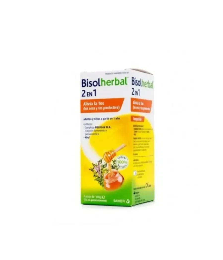 BISOLHERBAL 2 EN 1 JARABE 180 GR