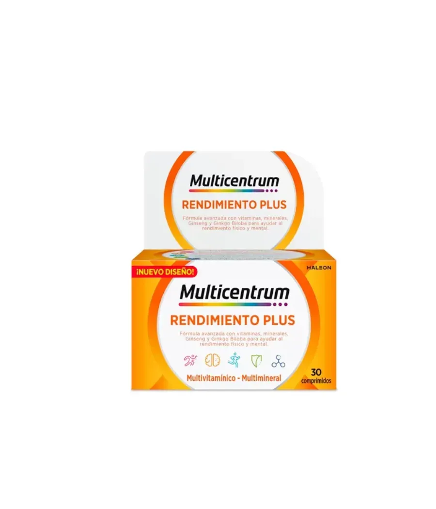 MULTICENTRUM RENDIMIENTO PLUS 30 COMPRIMIDOS