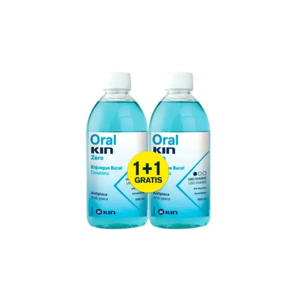 ORALKIN ZERO COLUTORIO 2 x 500 ML