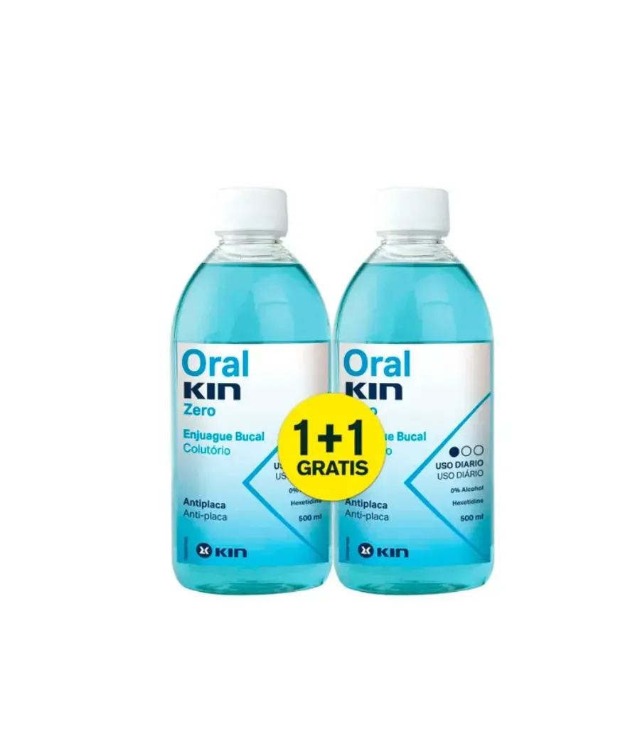 ORALKIN ZERO COLUTORIO 2 x 500 ML