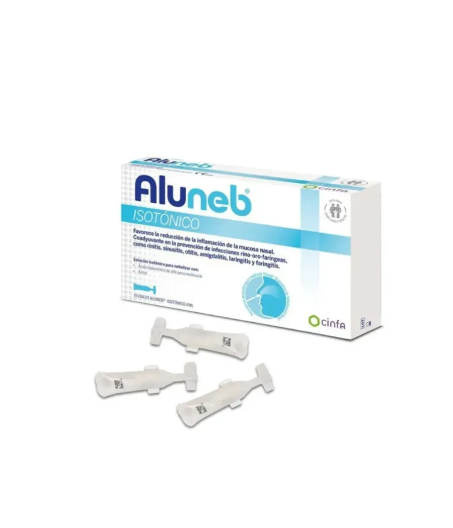 ALUNEB ISOTONICO 15 VIALES 4 ML