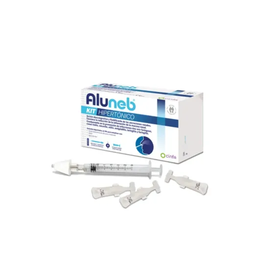 ALUNEB HIPERTONICO KIT 20 VIALES 5 ML + 1 DISPOSITIVO