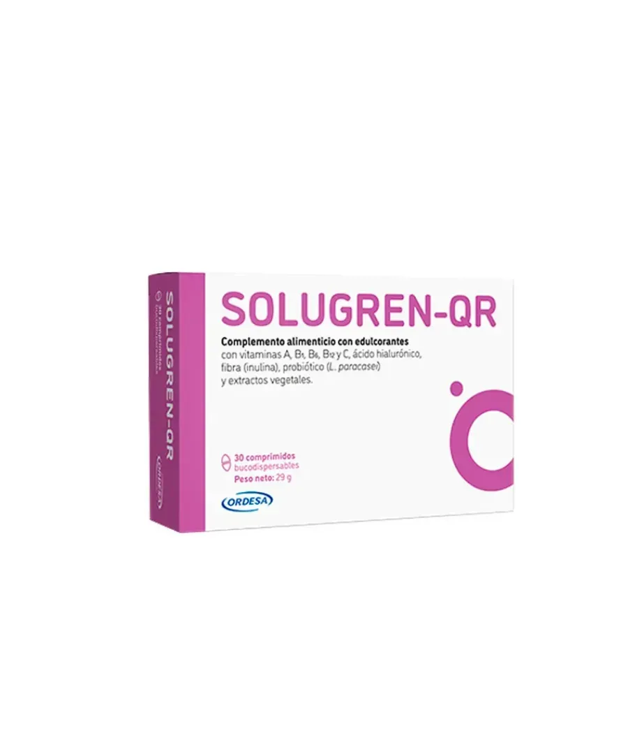 SOLUGREN QR  30 COMPRIMIDOS BUCODISPERSABLES