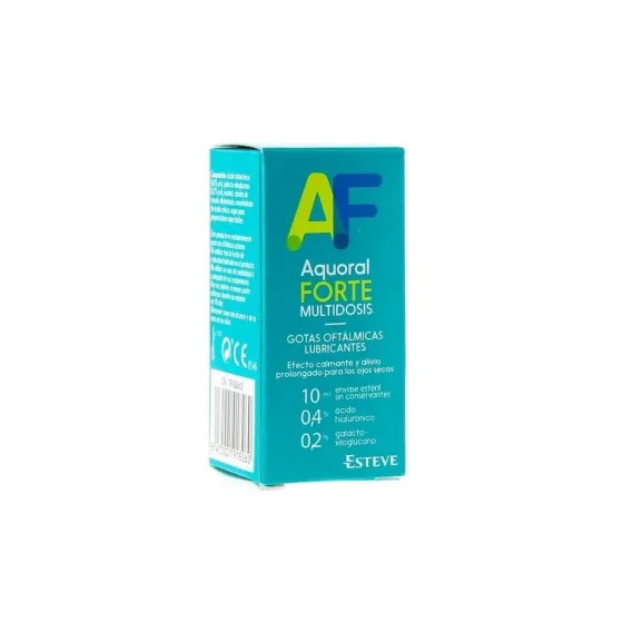 AQUORAL FORTE MULTIDOSIS GOTAS OFTALMICAS LUBRICANTES ESTERILES 10 ML