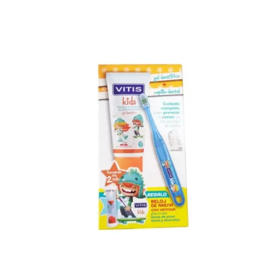 VITIS KIDS GEL DENTIFRICO + CEPILLO + GADGET 50 ML