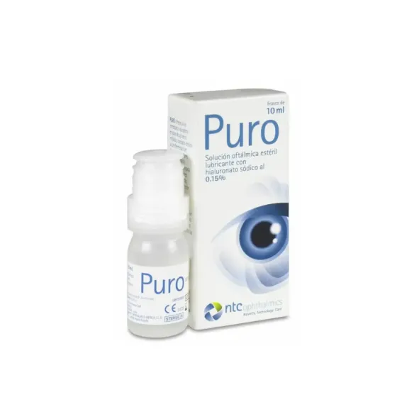 PURO SOLUCION OFTALMICA 10 ML