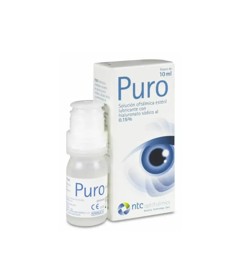 PURO SOLUCION OFTALMICA 10 ML