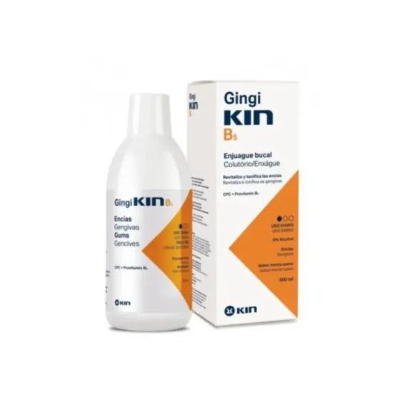 GINGI KIN B5 COLUTORIO SIN ALCOHOL 500 ML