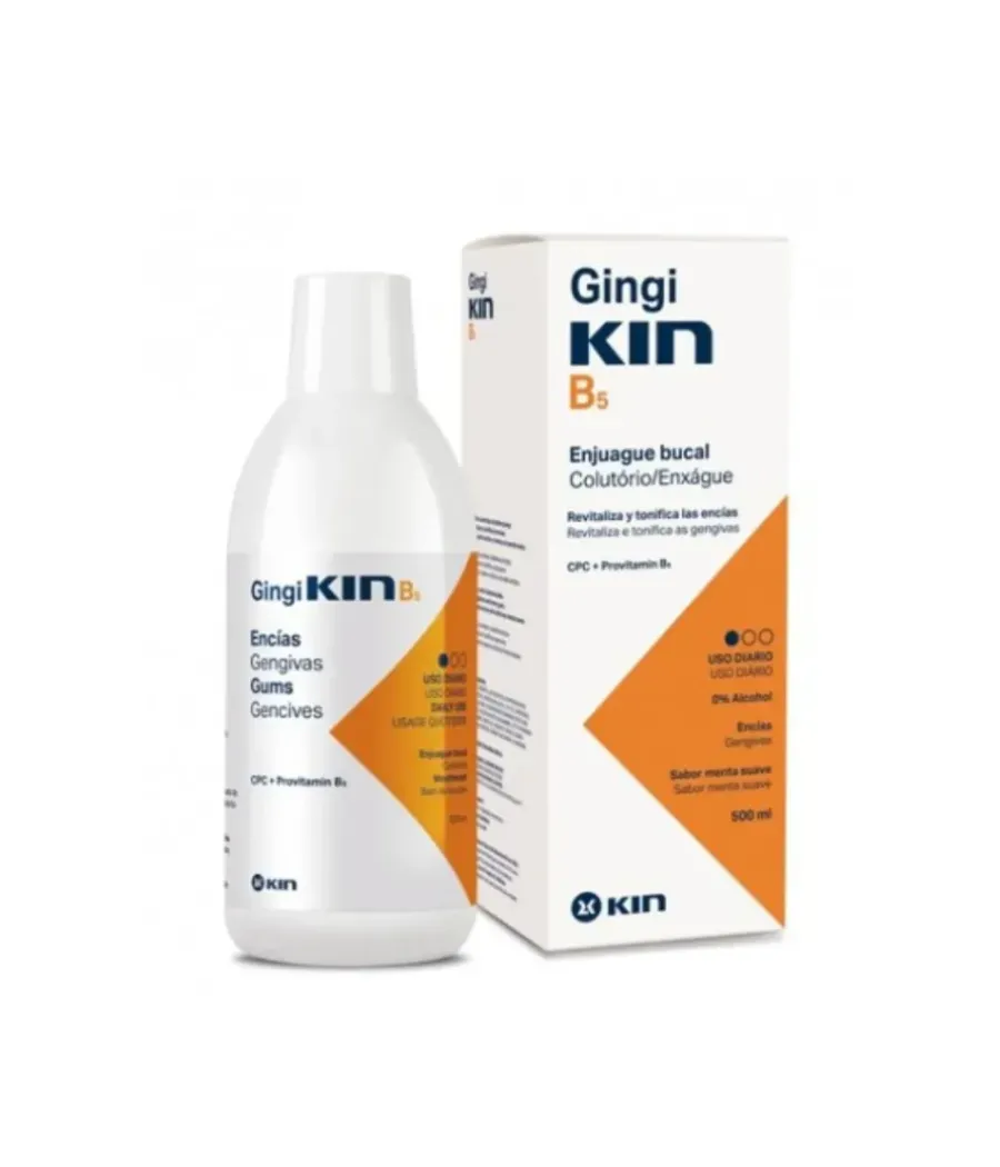 GINGI KIN B5 COLUTORIO SIN ALCOHOL 500 ML