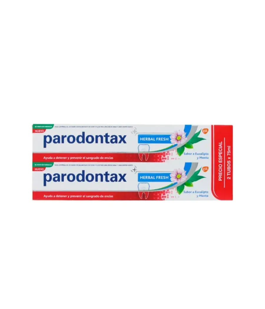 PARODONTAX HERBAL FRESH  2 UNIDADES 75 ML