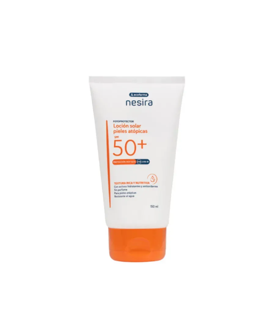 ACOFAR NESIRA LOCION SOLAR PIELES ATOPICAS SPF 50+ 150 ML