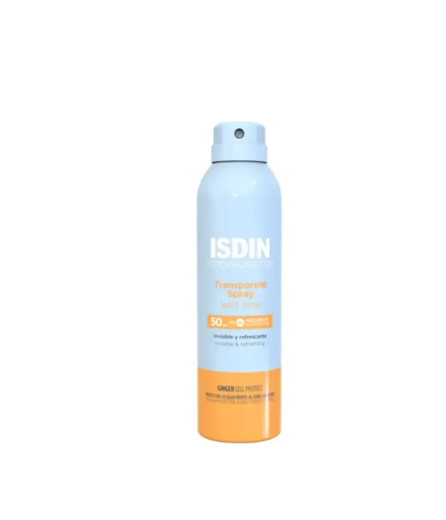 ISDIN FOTOPROTECTOR TRANSPARENTE WET SKIN SPRAY SPF 50 250 ML