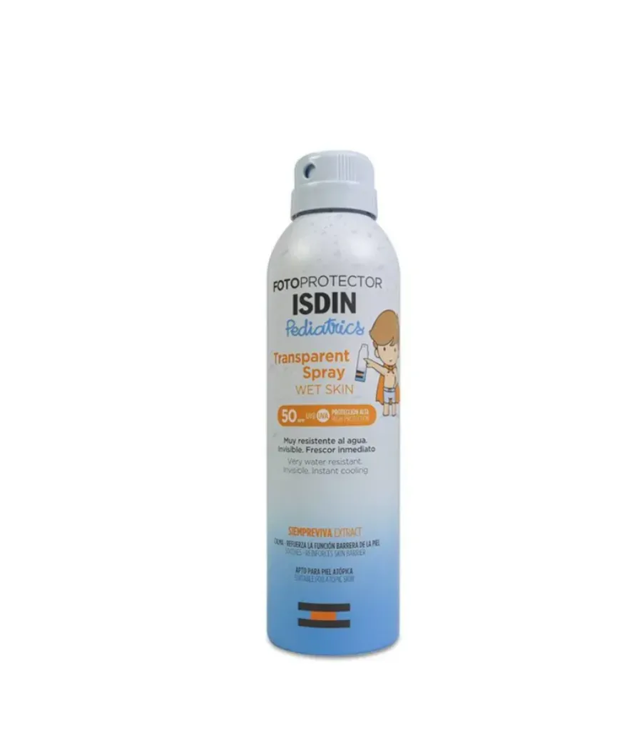 ISDIN FOTOPROTECTOR PEDIATRICO WET SKIN SPF 50 250 ML