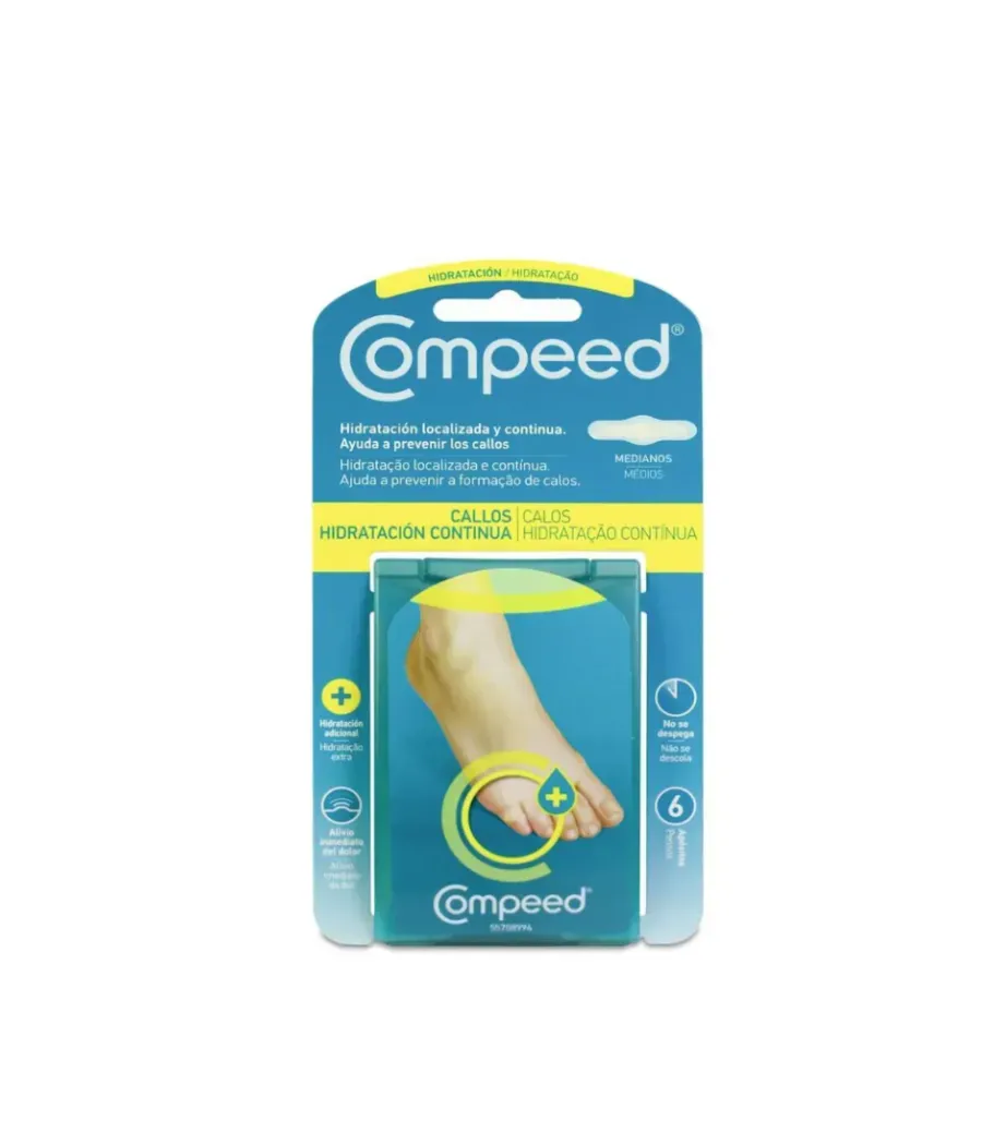 COMPEED CALLOS HIDRATACION CONTINUA 6 UNIDADES