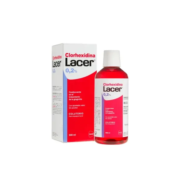 LACER COLUTORIO CLORHEXIDINA 0.2 % 500 ML