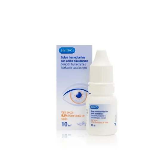 ALVITA GOTAS HUMECTANTES CON ACIDO HIALURONICO 10 ML