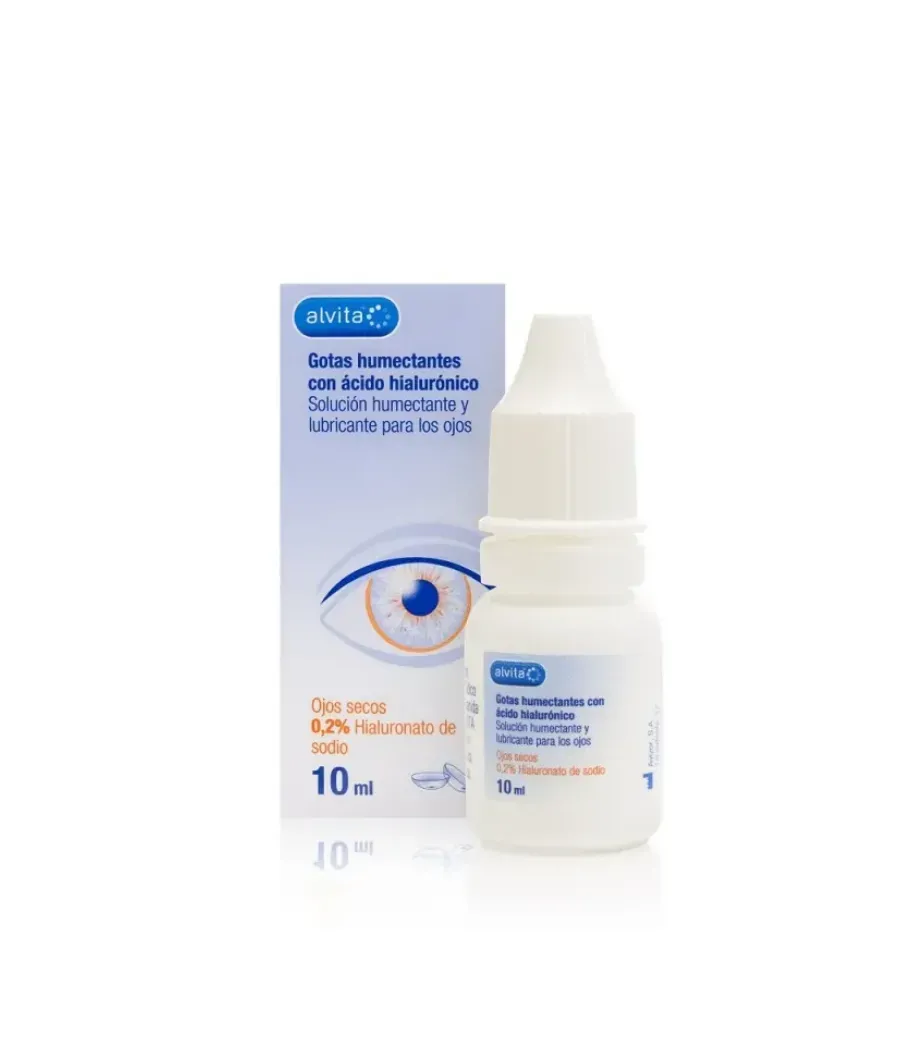 ALVITA GOTAS HUMECTANTES CON ACIDO HIALURONICO 10 ML