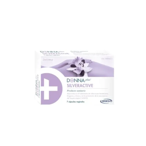 DONNA PLUS SILVERACTIVE 7 CAPSULAS VAGINALES