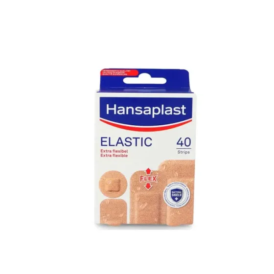 HANSAPLAST ELASTIC APOSITO ADHESIVO 40 UNIDADES SURTIDO