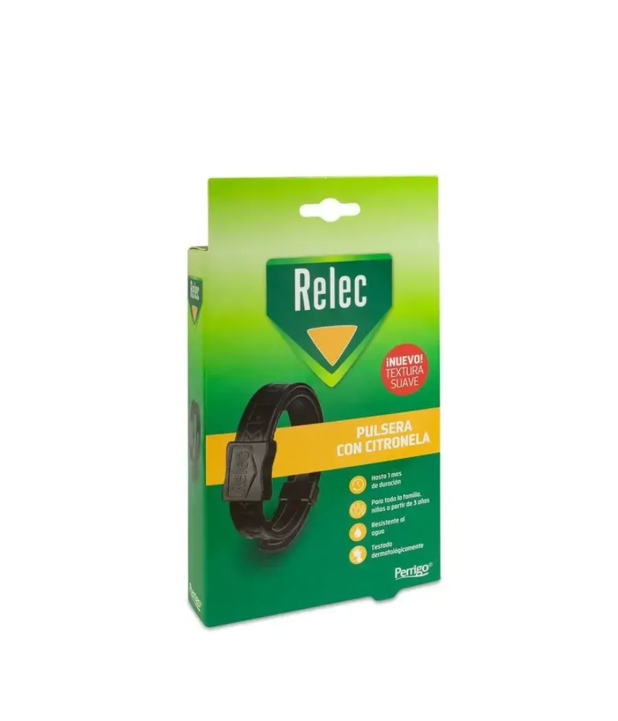 RELEC PULSERA AROMATICA CITRONELA 1 UNIDAD