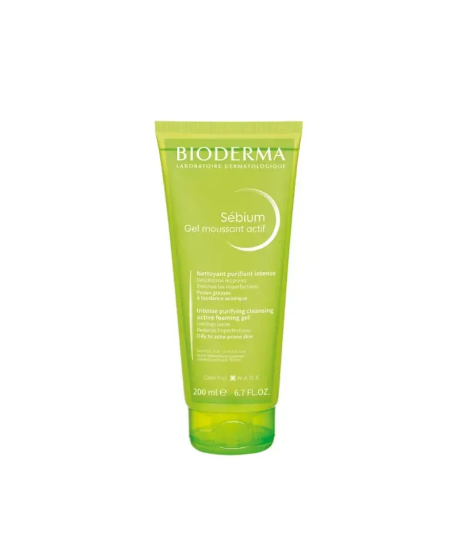 BIODERMA SEBIUM GEL MOUSSANT ACTIF 200 ML