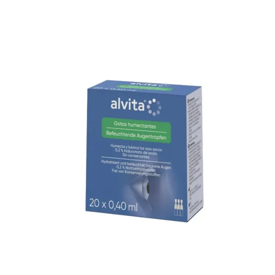 ALVITA GOTAS HUMECTANTES CON ACIDO HIALURONICO  20 MONODOSIS 0,40 ML