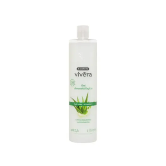 ACOFARMA VIVERA GEL ALOE VERA Y VITAMINA E 1 LITRO