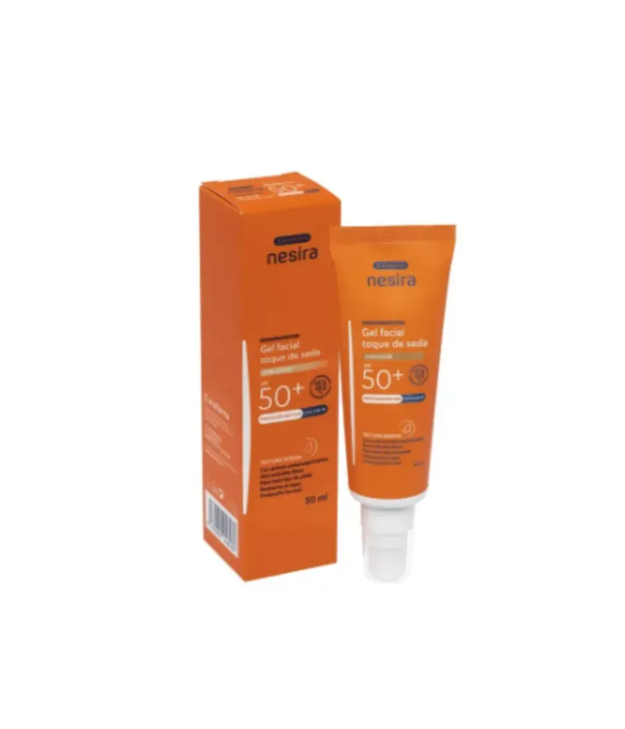 ACOFAR NESIRA GEL FACIAL TOQUE DE SEDA COLOR SPF 50+ 50 ML