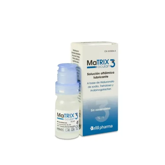 MATRIX OCULAR 3 GOTAS OFTALMICAS 10 ML