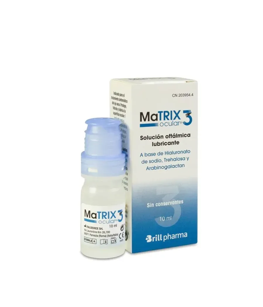 MATRIX OCULAR 3 GOTAS OFTALMICAS 10 ML