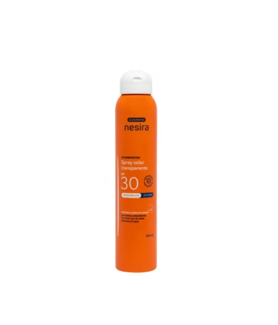 ACOFARMA NESIRA SOLAR SPRAY TRANSPARENTE SPF 30 200 ML