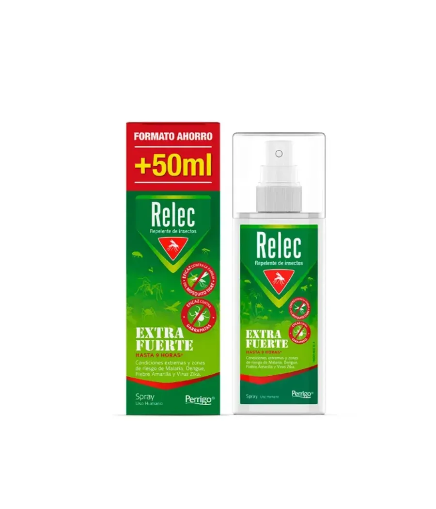 RELEC EXTRAFUERTE REPELENTE DE MOSQUITOS SPRAY XL 125 ML