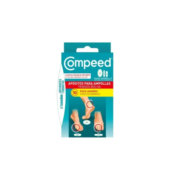 COMPEED AMPOLLAS MIXTO PACK AHORRO 10 UNIDADES