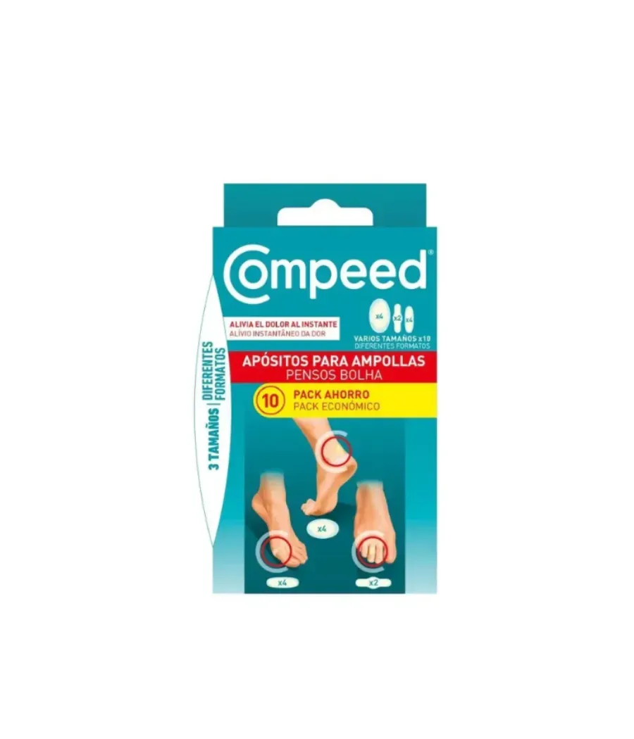 COMPEED AMPOLLAS MIXTO PACK AHORRO 10 UNIDADES