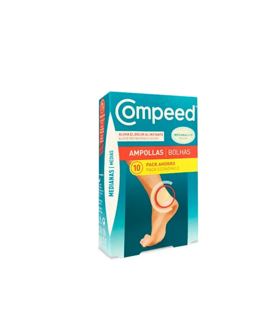 COMPEED AMPOLLAS MEDIANAS PACK AHORRO 10 UNIDADES