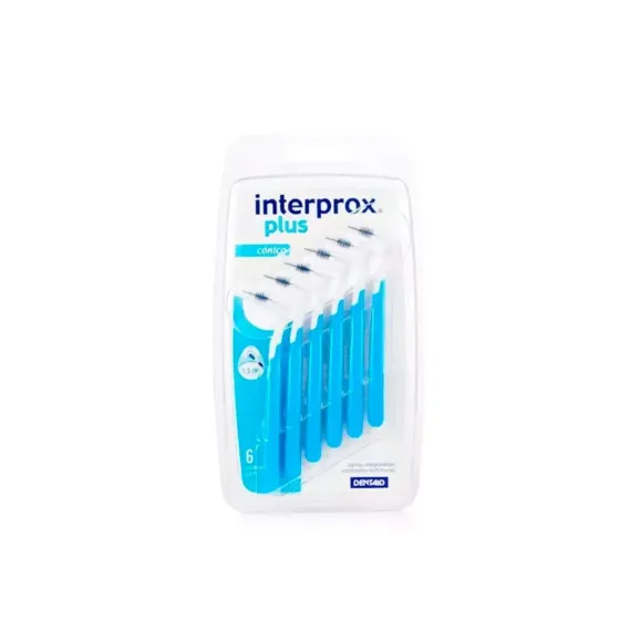 INTERPROX PLUS CONICO CEPILLOS INTERPROXIMALES 6 UNIDADES