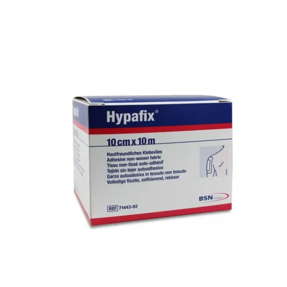 HYPAFIX GASA ADHESIVA PARA FIJACION DE APOSITOS 10 CM x 10 M