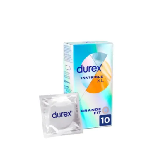 DUREX INVISIBLE XL 10 UNIDADES