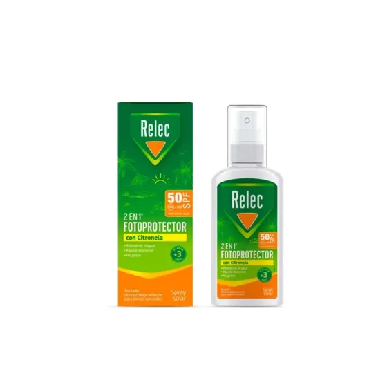 RELEC FOTOPROTECTOR SPF50 + CITRONELA 100 ML