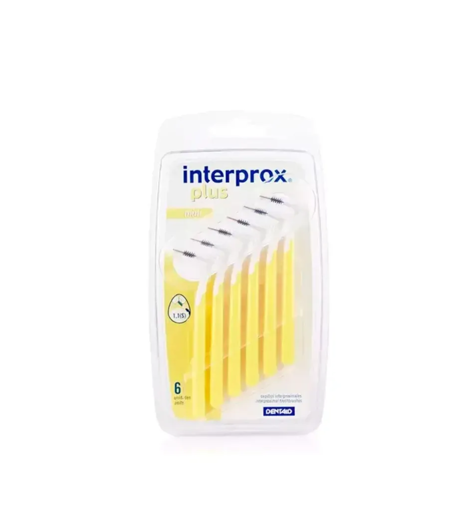 INTERPROX PLUS MINI CEPILLO ESPACIO INTERPROXIMAL 6 UNIDADES