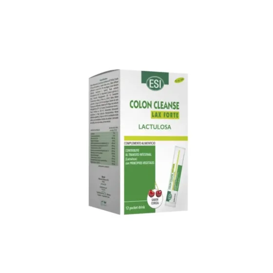 ESI COLON CLEANSE LAX FORTE SABOR CEREZA 12 POCKET DRINK 20 ML