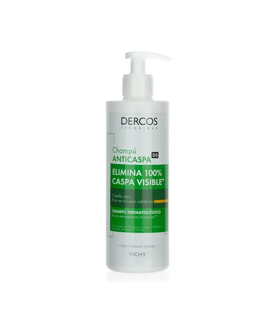 DERCOS TECHNIQUE ANTICASPA CHAMPU C SECO  1 ENVASE 400 ml