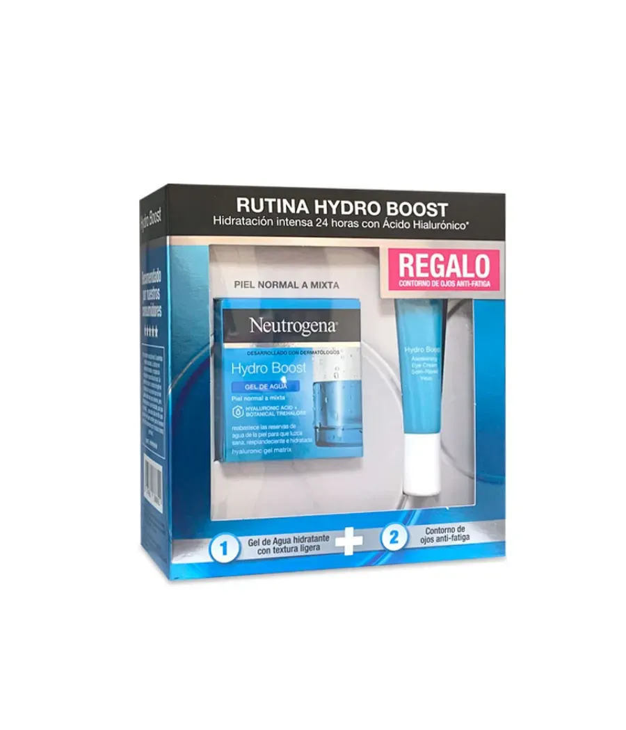 NEUTROGENA HYDRO BOOST GEL DE AGUA 50 ML + CONTORNO DE OJOS ANTI-FATIGA 15 ML