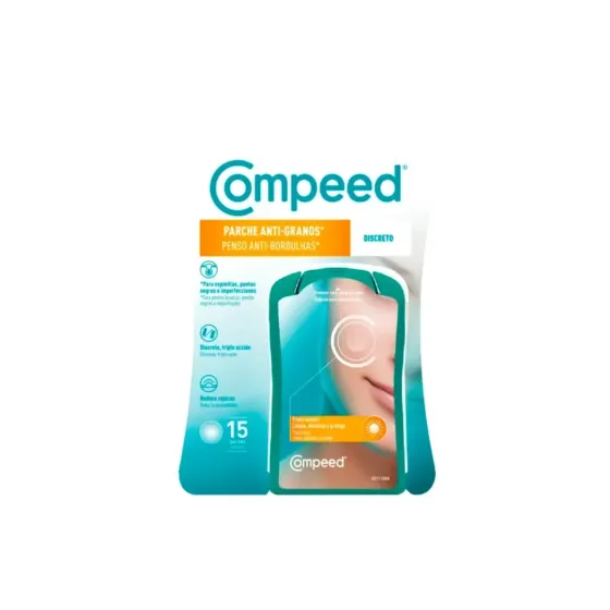 COMPEED ANTI GRANOS DISCRETO 15 UNIDADES