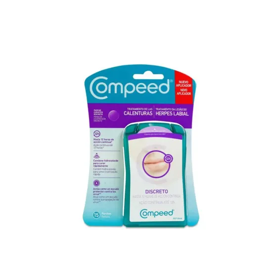 COMPEED PARCHE CALENTURAS HERPES 15 UNIDADES