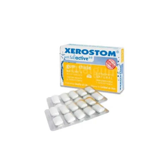 XEROSTOM BOCA SECA CHICLE 20 UNIDADES