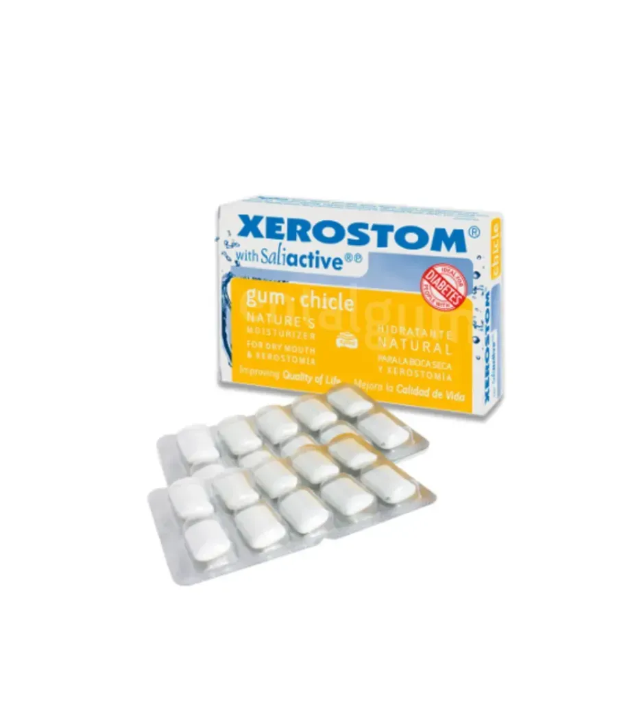 XEROSTOM BOCA SECA CHICLE 20 UNIDADES