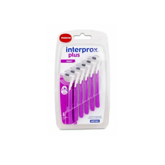 INTERPROX PLUS MAXI CEPILLO ESPACIO INTERPROXIMAL 6 UNIDADES